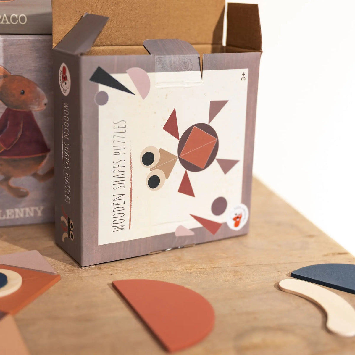 Egmont Toys - Houten vormenpuzzel - 1 stuks