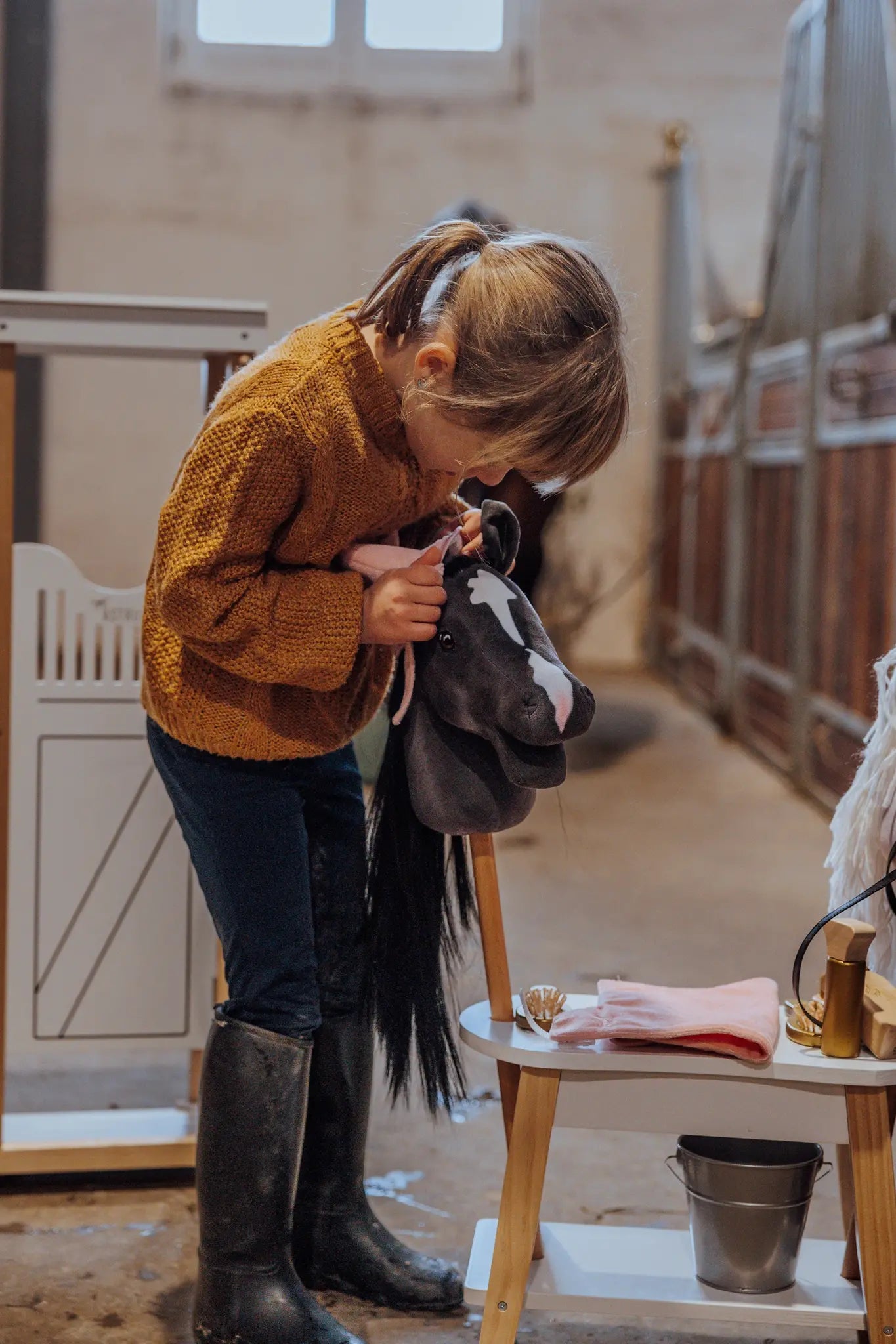ByAstrup - Deken met Mutsje Roze Velours