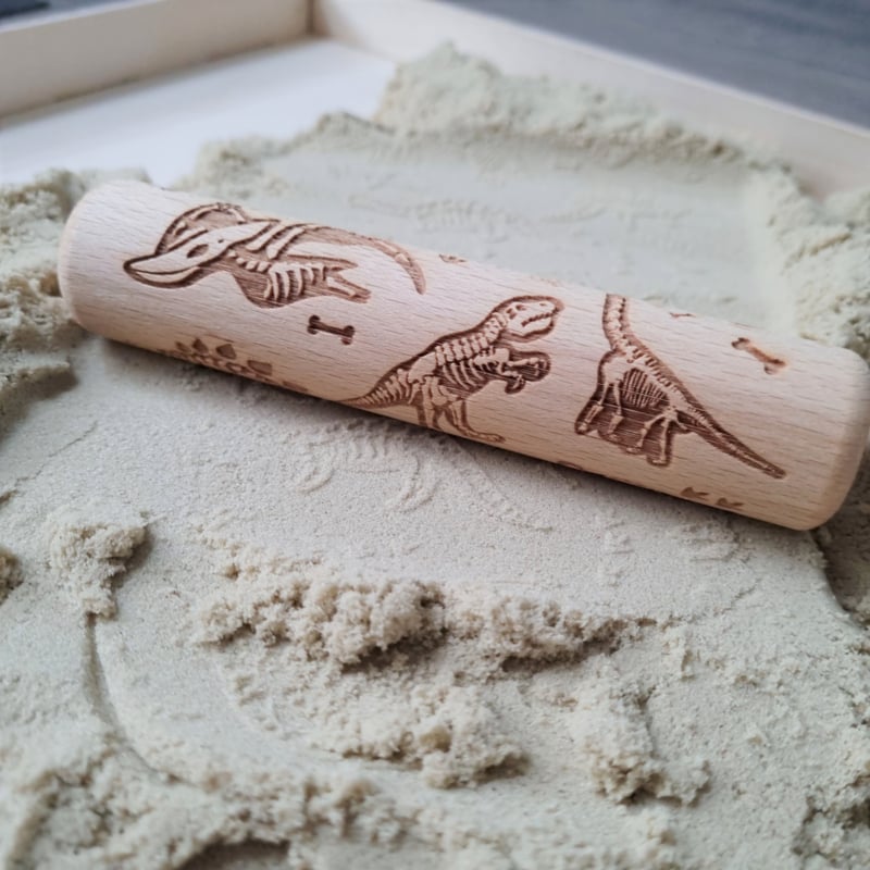 Kiddi - Houten roller Dino