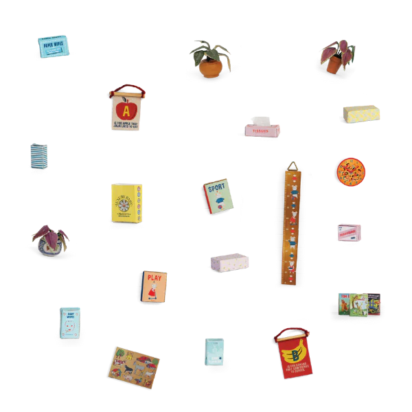 Het Muizenhuis Decoratievellen - Babykamer