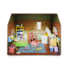 Het Muizenhuis - Kartonnen miniatuur babykamer