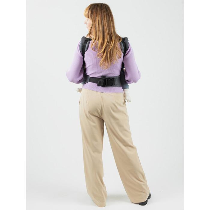 Isara - Preschooler Graphite Linen - Ergonomische Draagzak