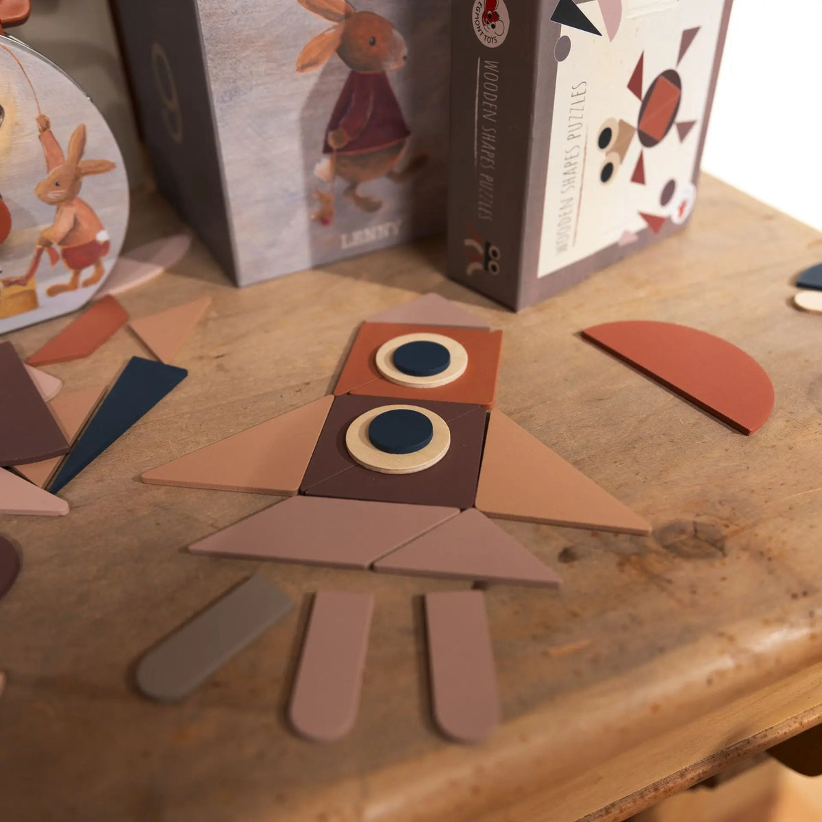 Egmont Toys - Houten vormenpuzzel - 1 stuks