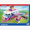 BlueBrixx - Cherry Camper (319 bouwstenen) 6+ jaar - bouwset