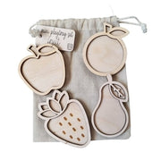Kiddi - Mini vulvormen set Fruit