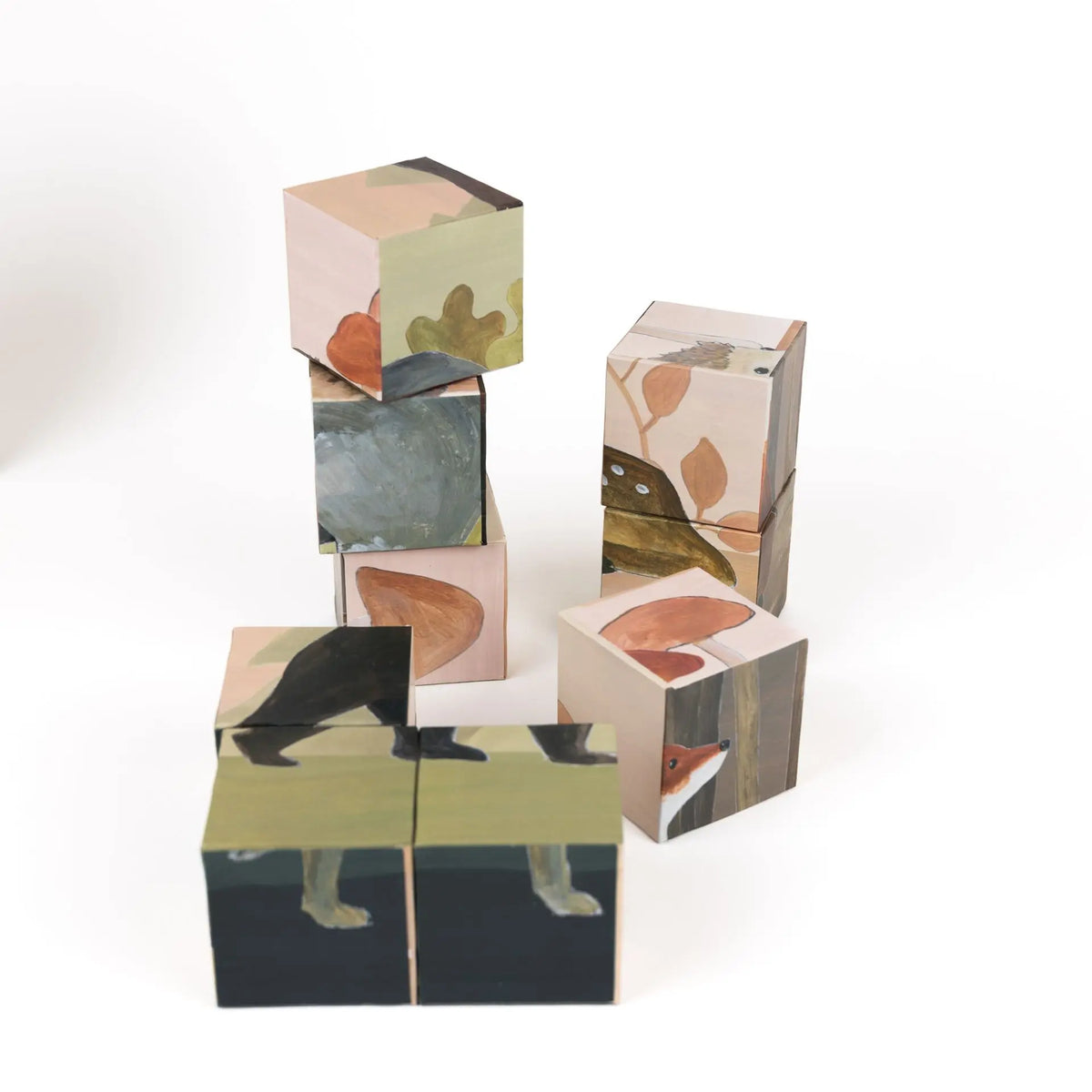 Egmont Toys - Puzzelkubus bos met 9 stukjes