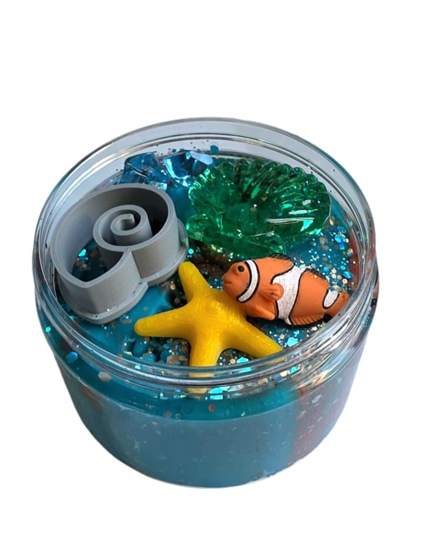 SensoryDough Speeldeeg Thema — Oceaan