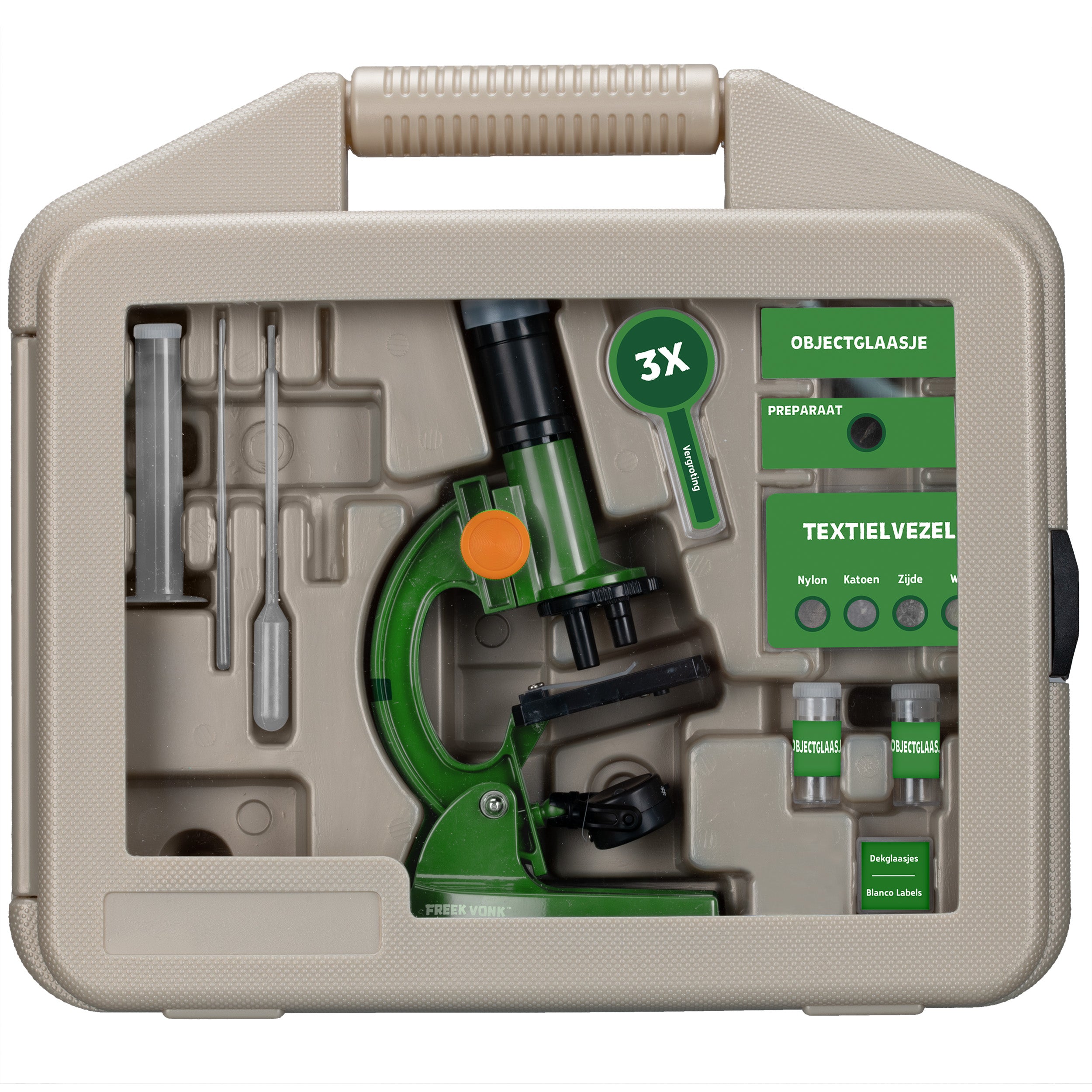 Freek Vonk - Microscoop met accessoires (48-delig) - Bresser