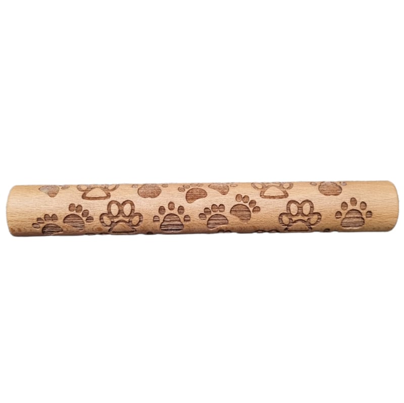 Kiddi - Houten roller Voetprints