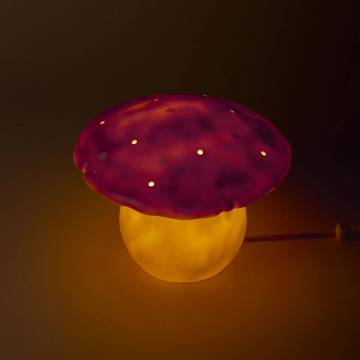 Egmont Toys - Lamp Paddenstoel Vintage Roze 26 x 20 cm - Heico