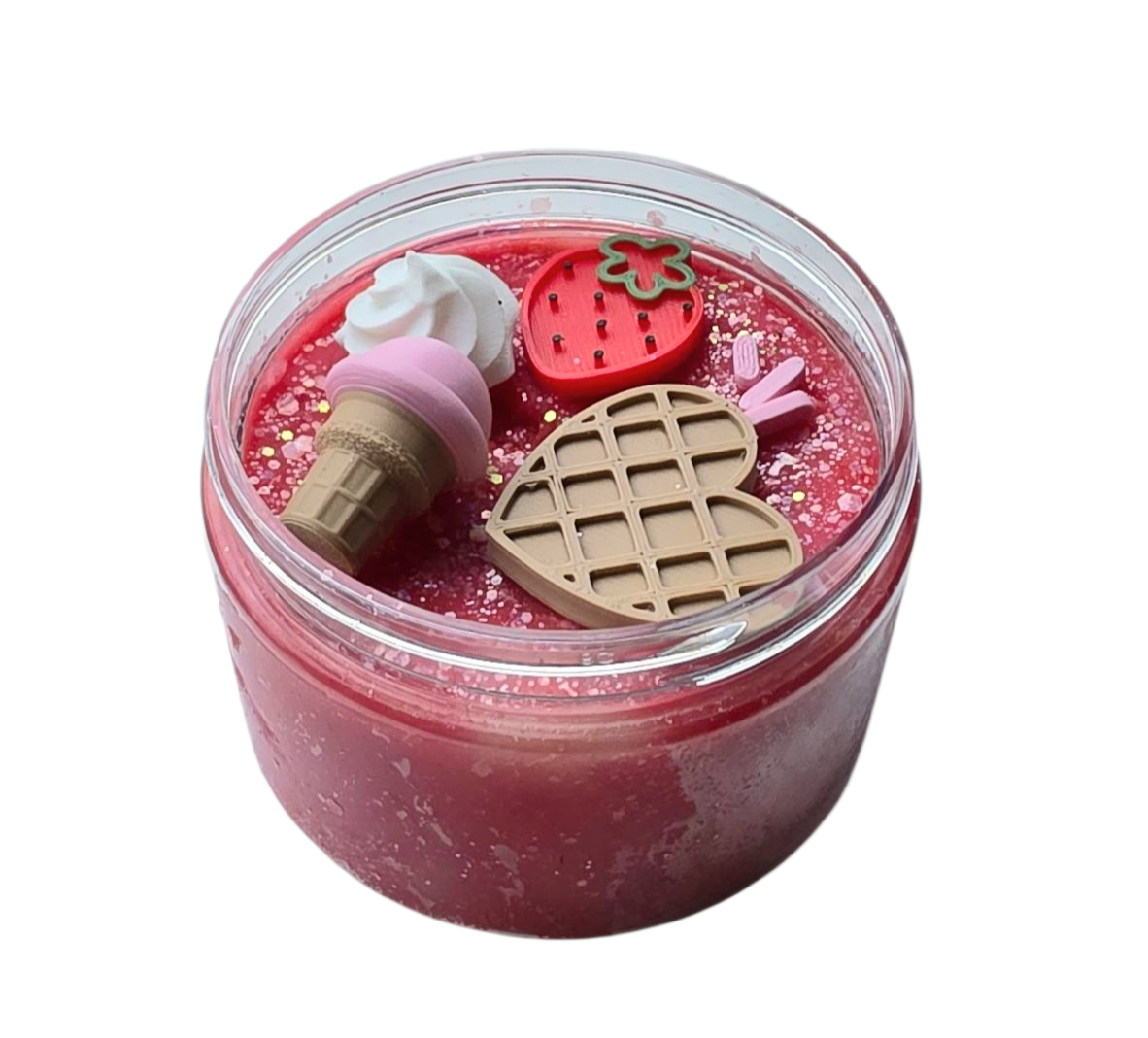 SensoryDough Speeldeeg Thema — StrawberryDessert