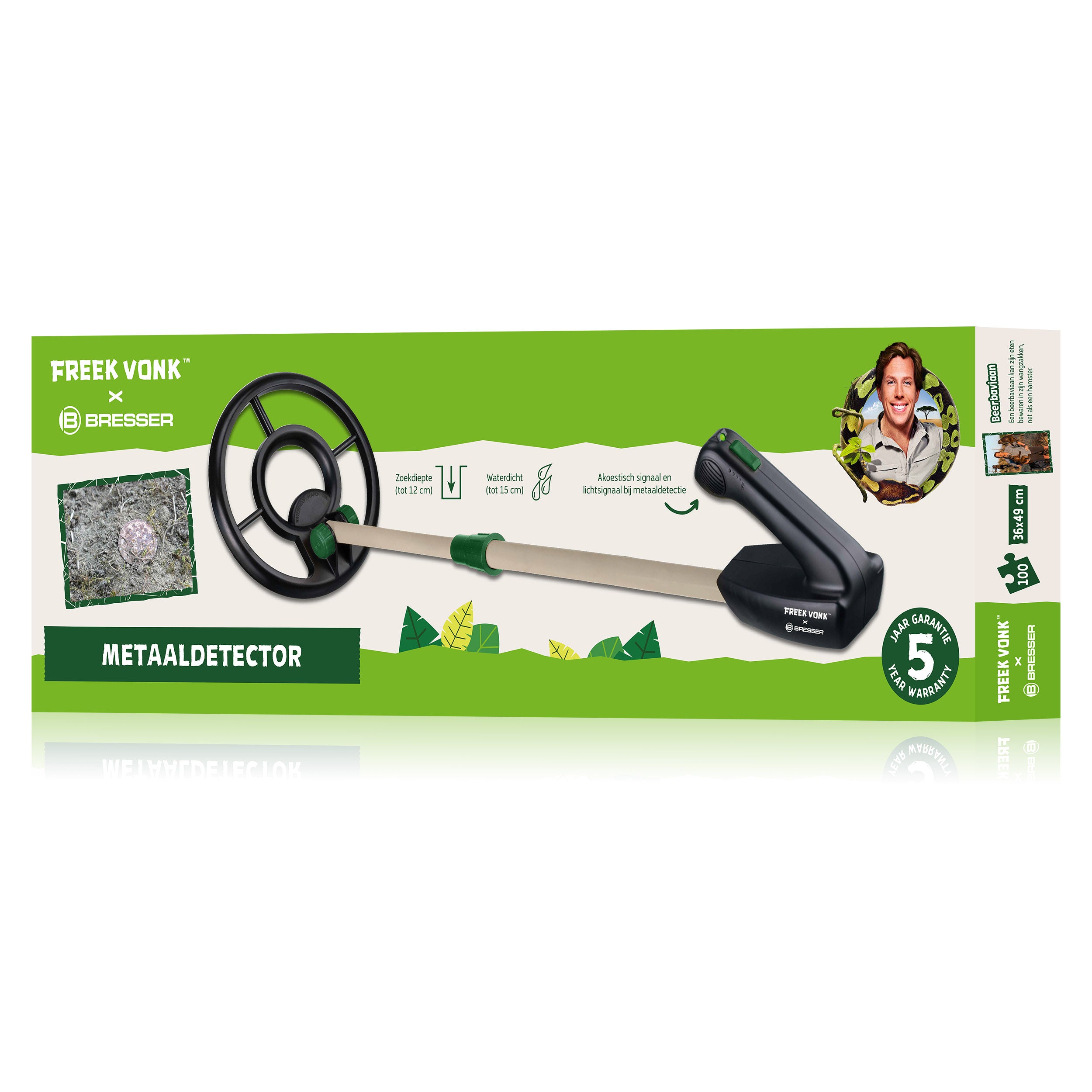 Freek Vonk - Metaaldetector voor kinderen - Bresser