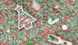 SensoryFun PourAndPlay Speelset — Christmas