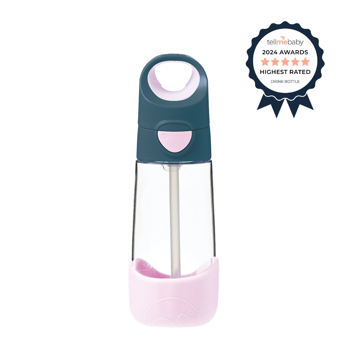 b.box - Tritan drinkfles 450 ml indigo rose