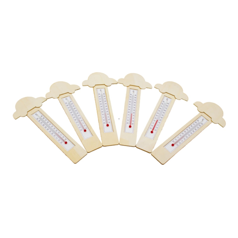 Eduplay - DIY thermometer - auto - 6 stuks