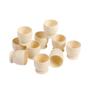 Eduplay - DIY houten eierdopjes - 10 stuks