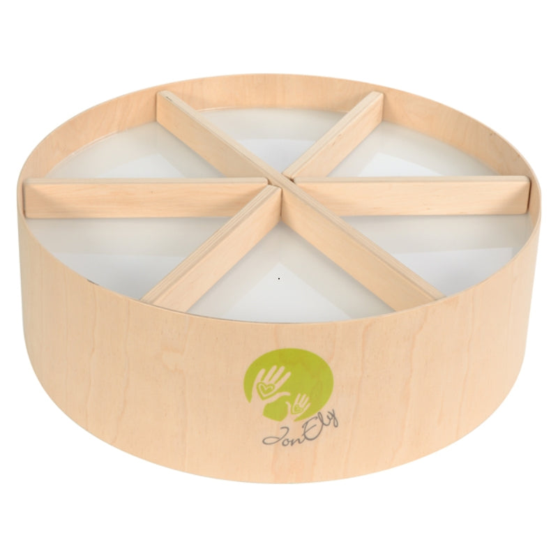Eduplay - verdeelkruis voor ronde lichttafel - diameter 46,5 cm