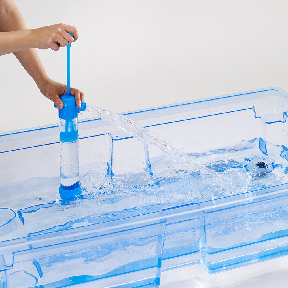 EDX - Waterpomp voor sensorisch spel - Blauw