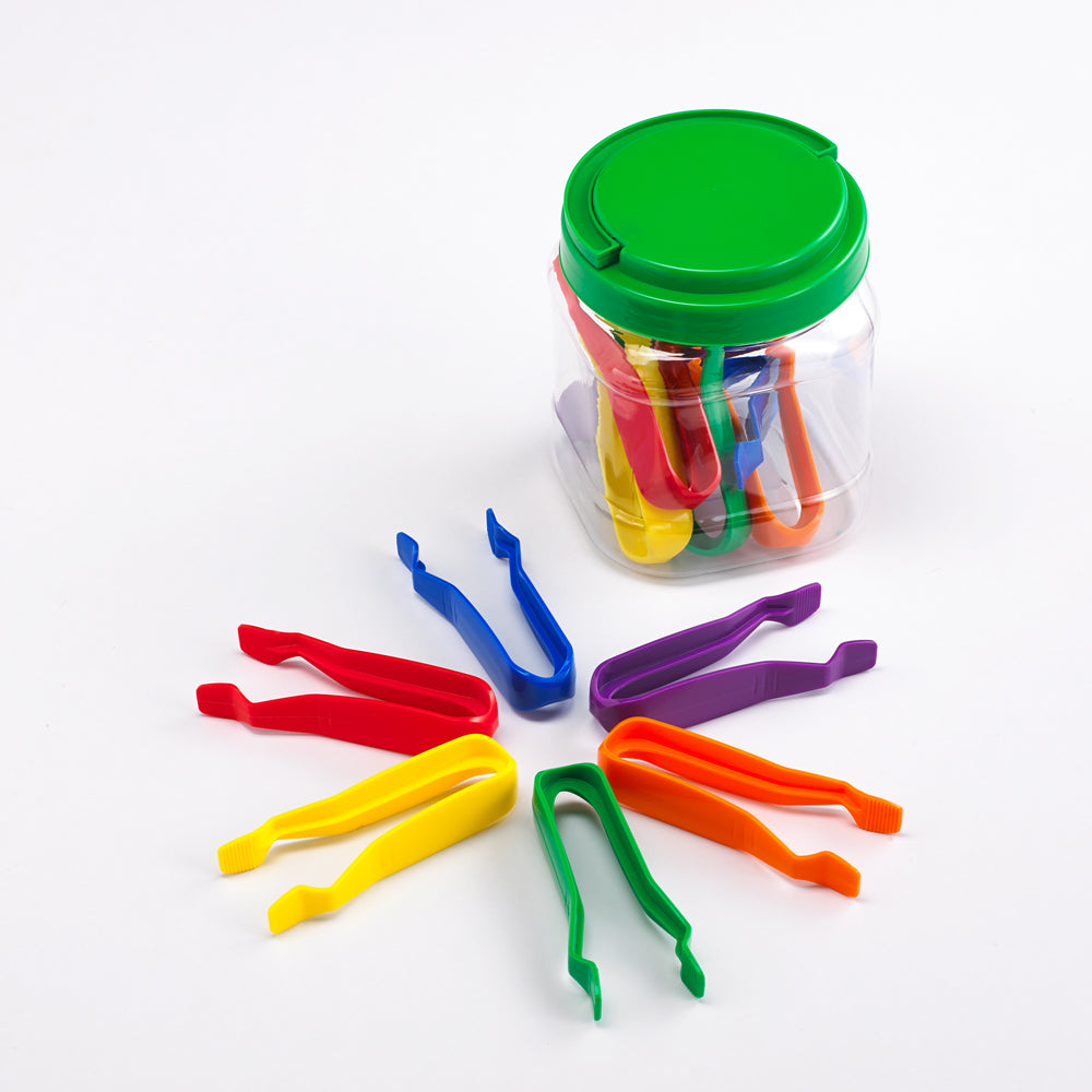 Edx Education - Jumbo Pincetten - Set van 12