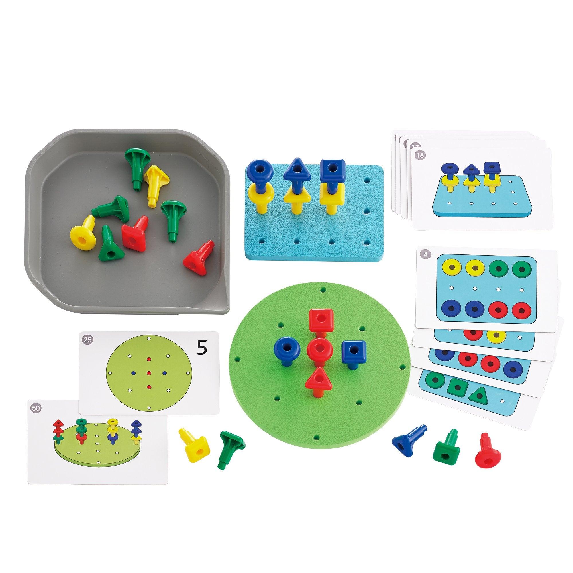 Edx Education - FunPlay Geo Steekpennen - Set van 24