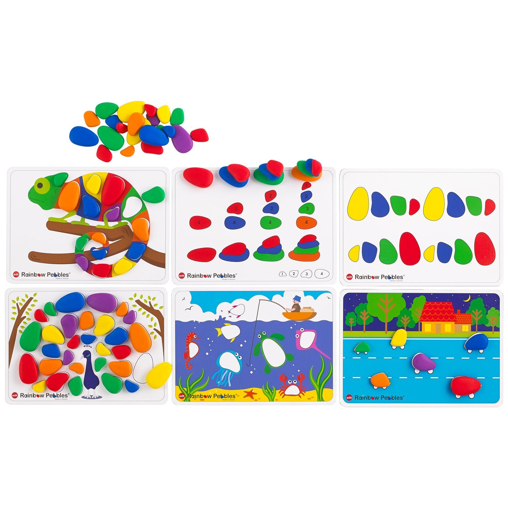 Edx Education - Regenboogkeitjes Activiteitenset - 48 stuks