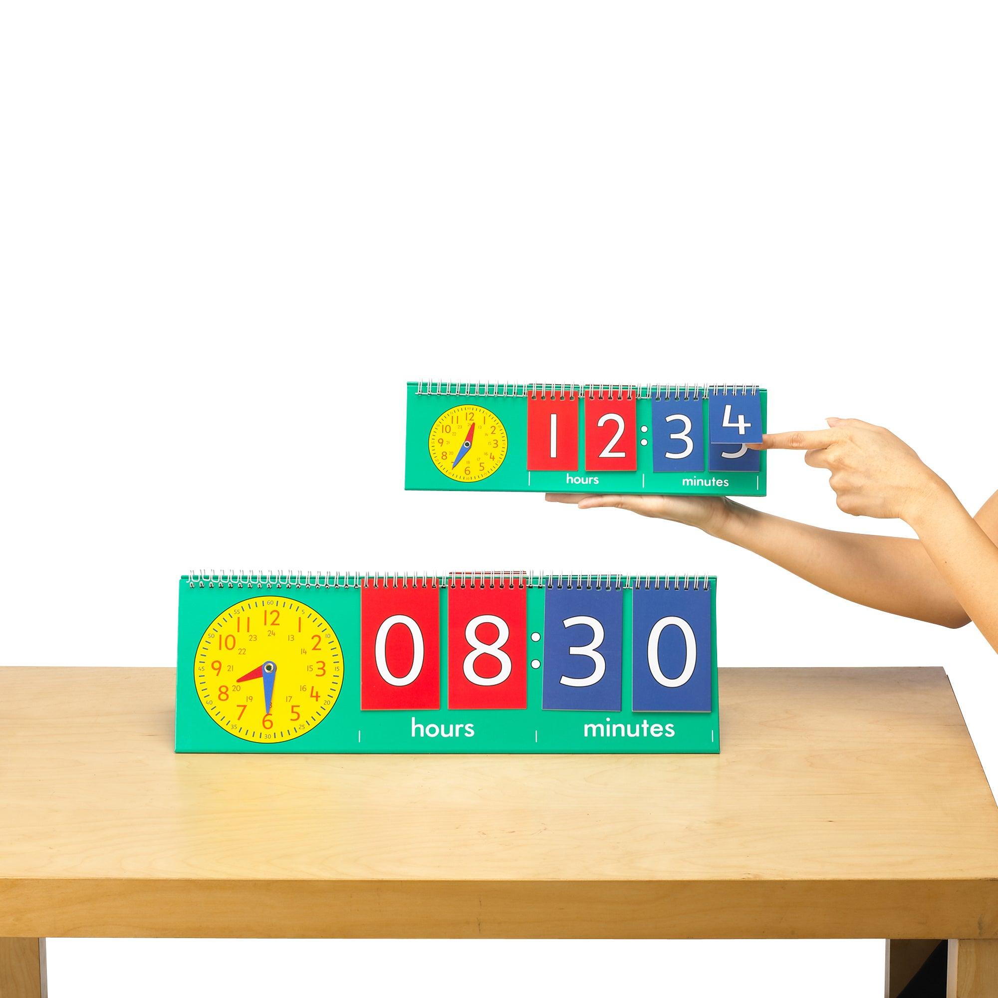 Edx Education - Tijd Klokkijker - Set van 10 Leerlingklokkijkers