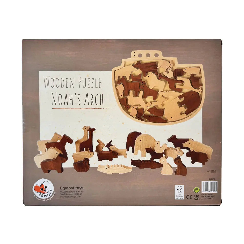 Egmont Toys - Houten puzzel ark van Noach