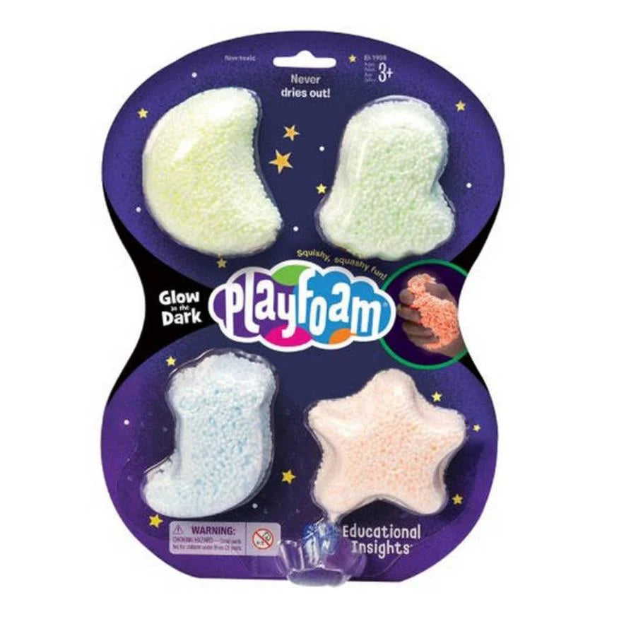 Educational Insights - Playfoam Glow in the Dark 4-pack