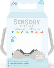 Glo Pals - Kleur veranderende speelpot - Sensory Play Cup Cloud Grey
