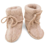 Engel Natur - 100% wol slofjes - Sand melange