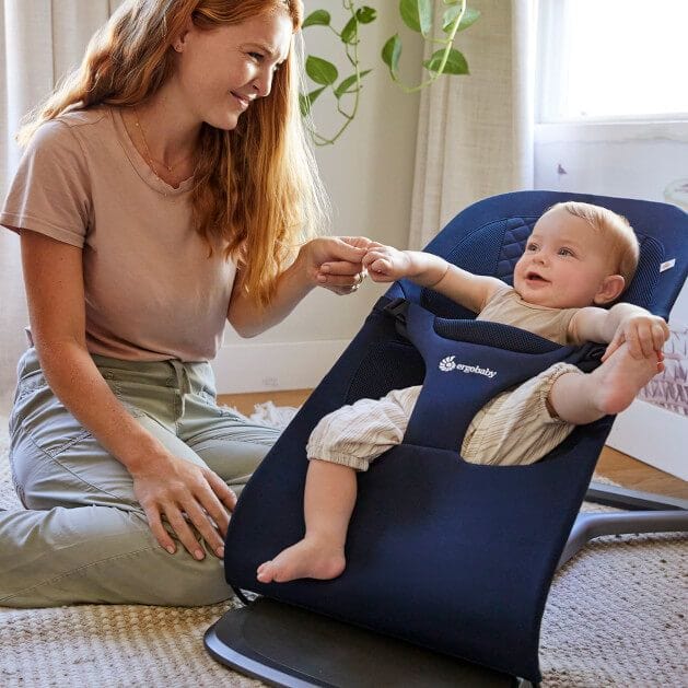 Ergobaby - Wipstoel Evolve Bouncer - Midnight Blue