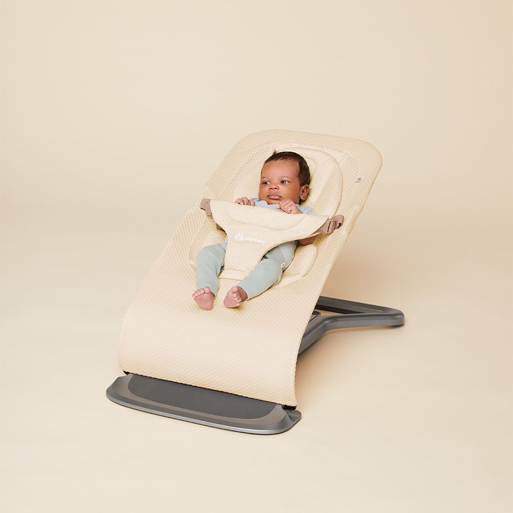 Ergobaby - Wipstoel Evolve Bouncer - Cream Mesh