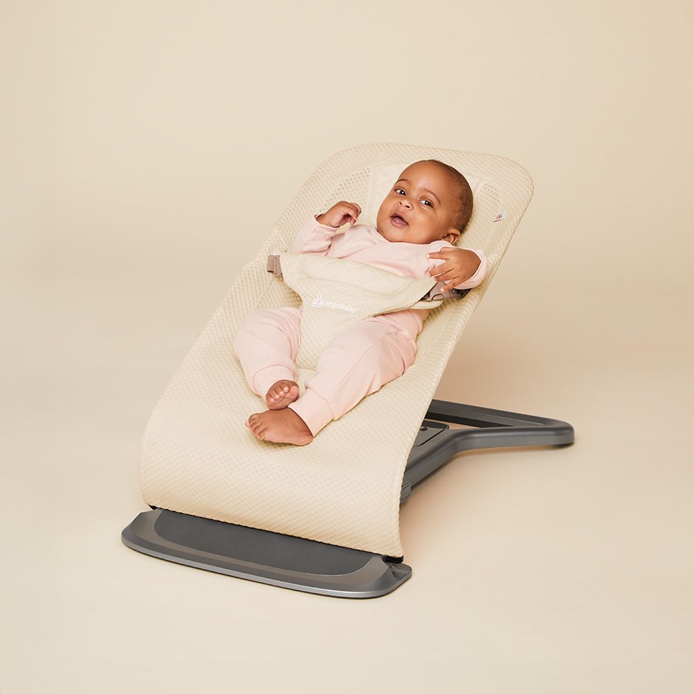 Ergobaby - Wipstoel Evolve Bouncer - Cream Mesh