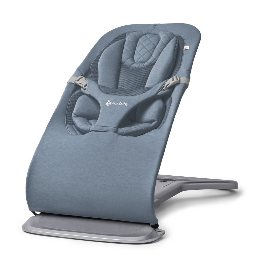 Ergobaby - Wipstoel Evolve Bouncer - Oxford Blue