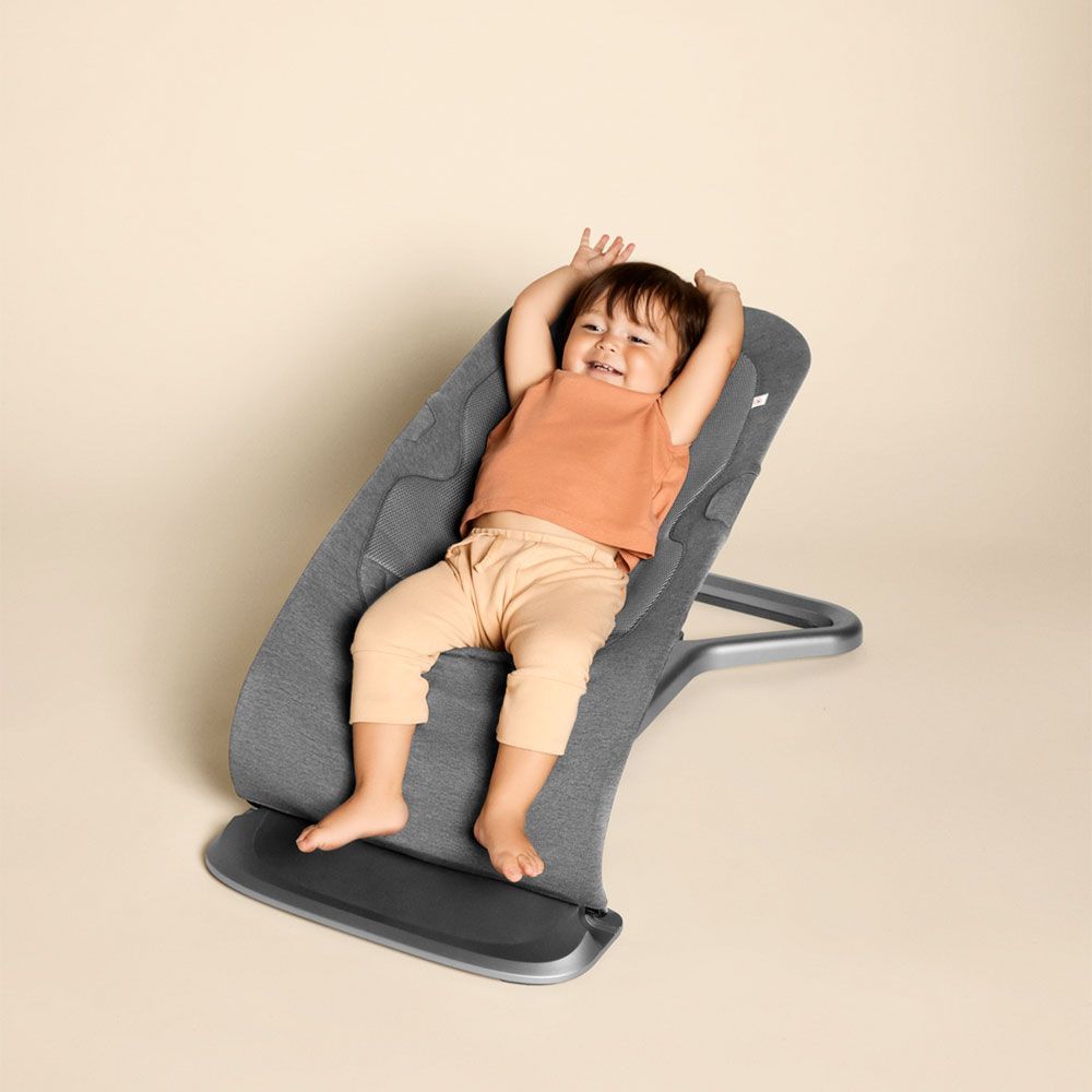 Ergobaby - Wipstoel Evolve Bouncer - Charcoal Grey