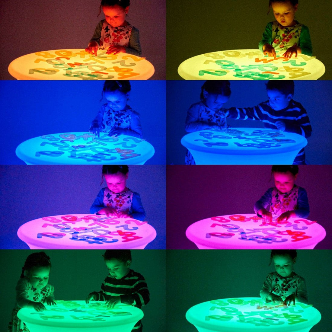 Tickit - Lichttafel (70cm) met verschillende kleuren licht
