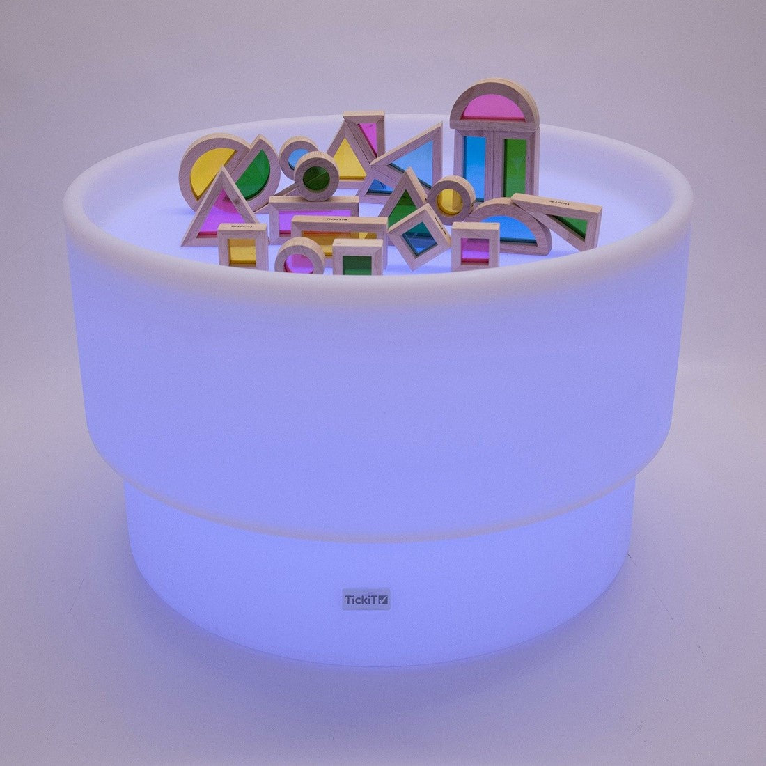 Zand- en watertafel (69cm) met verschillende kleuren licht - TickiT