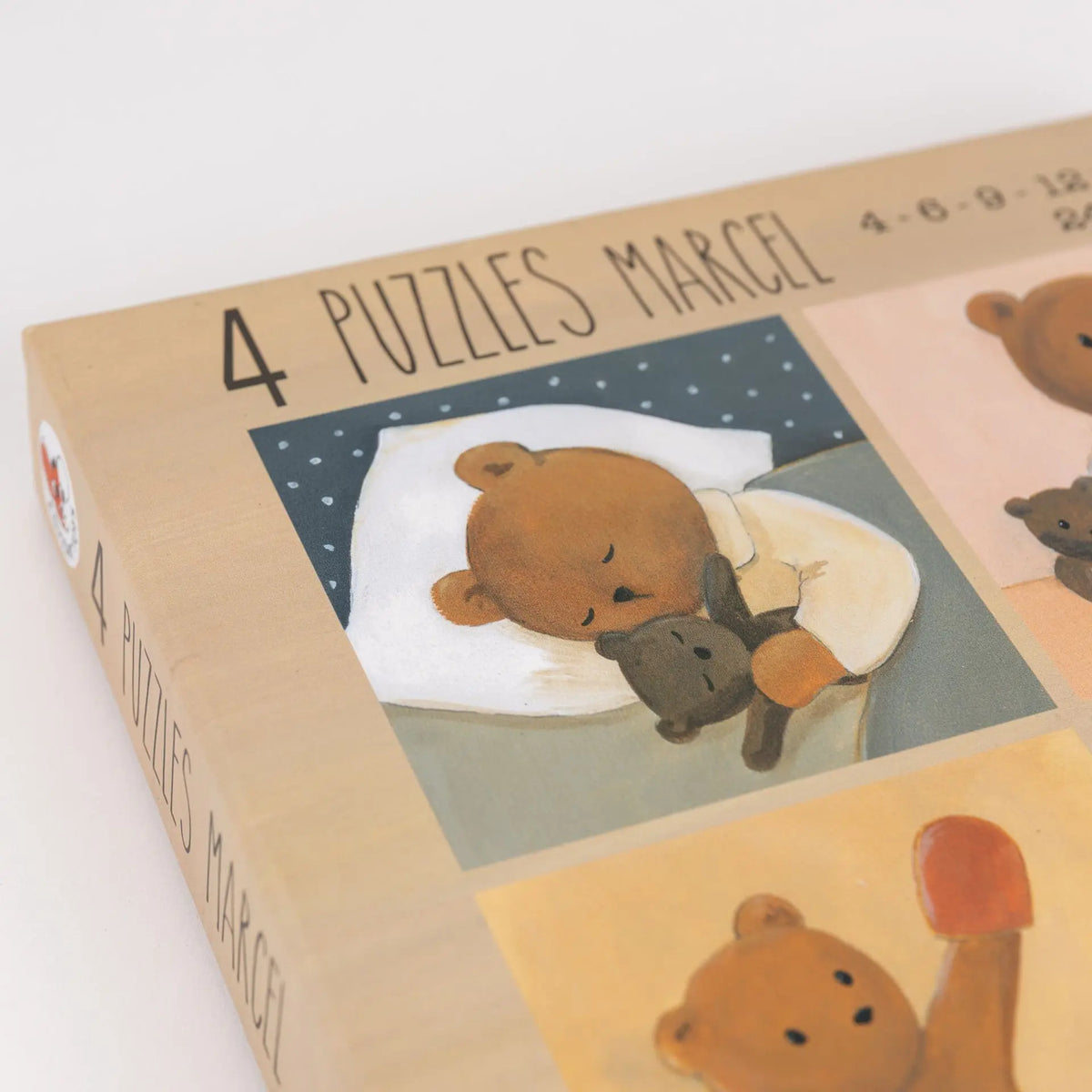 Egmont Toys - Puzzels de dag van Marcel (set van 4)