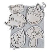 Kiddi - Mini vulvormen set Herfst