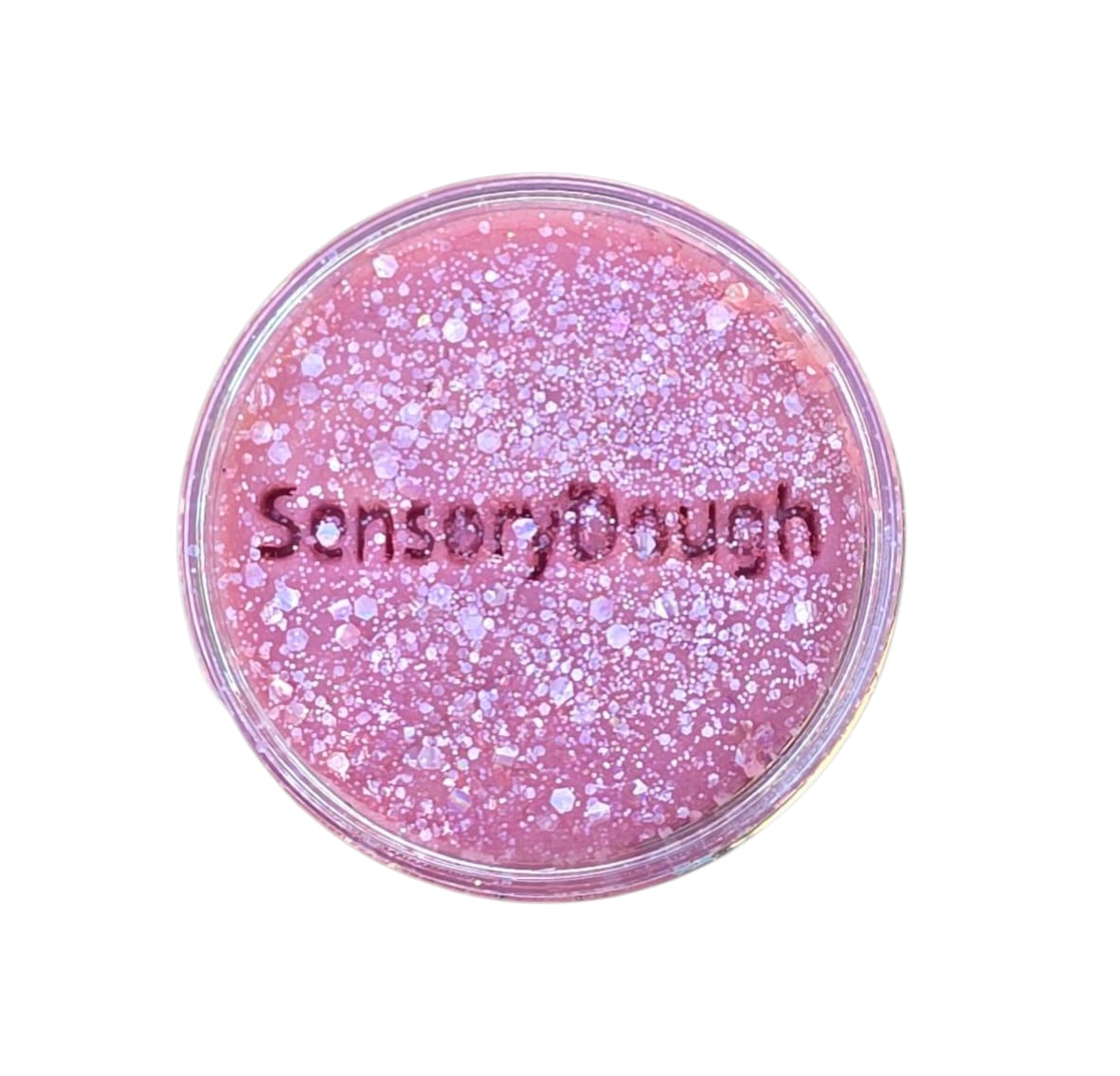 SensoryDough All About The Glitter — Paars