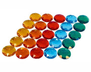 Bauspiel 25 Reuze Glitterstenen XL