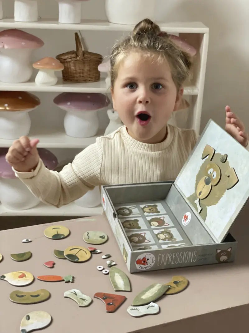Egmont Toys - Magneetspel gezichtsuitdrukkingen