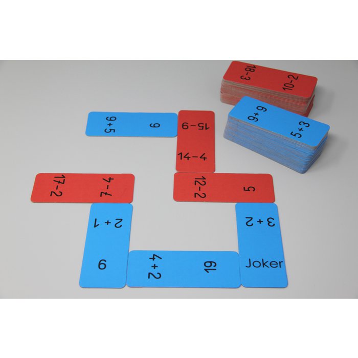 Wissner - domino optellen en aftrekken 1-20