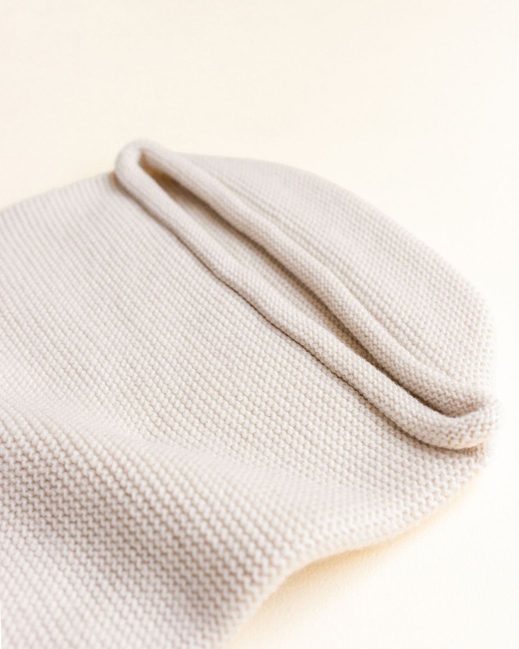 Hvid - Wollen cocoon Cream