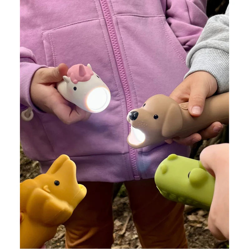 Rabbit & Friends - Unicorn Silicone Zaklamp
