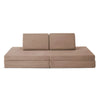 Funzy - Speelsofa - Speelbank - Ribstof Lavendel paars