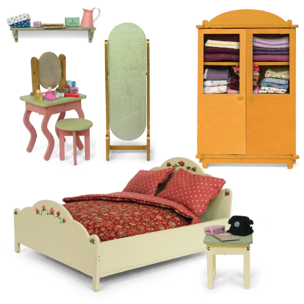 Het Muizenhuis - Slaapkamer (DIY meubelkit)