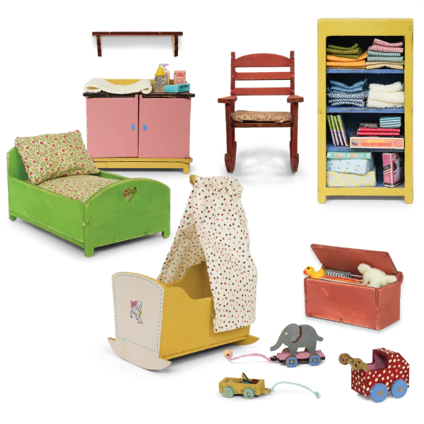 Het Muizenhuis - Babykamer (DIY meubelkit)