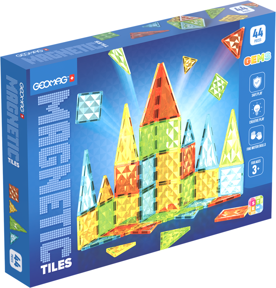 Geomag - Magnetic Tiles Gems 44