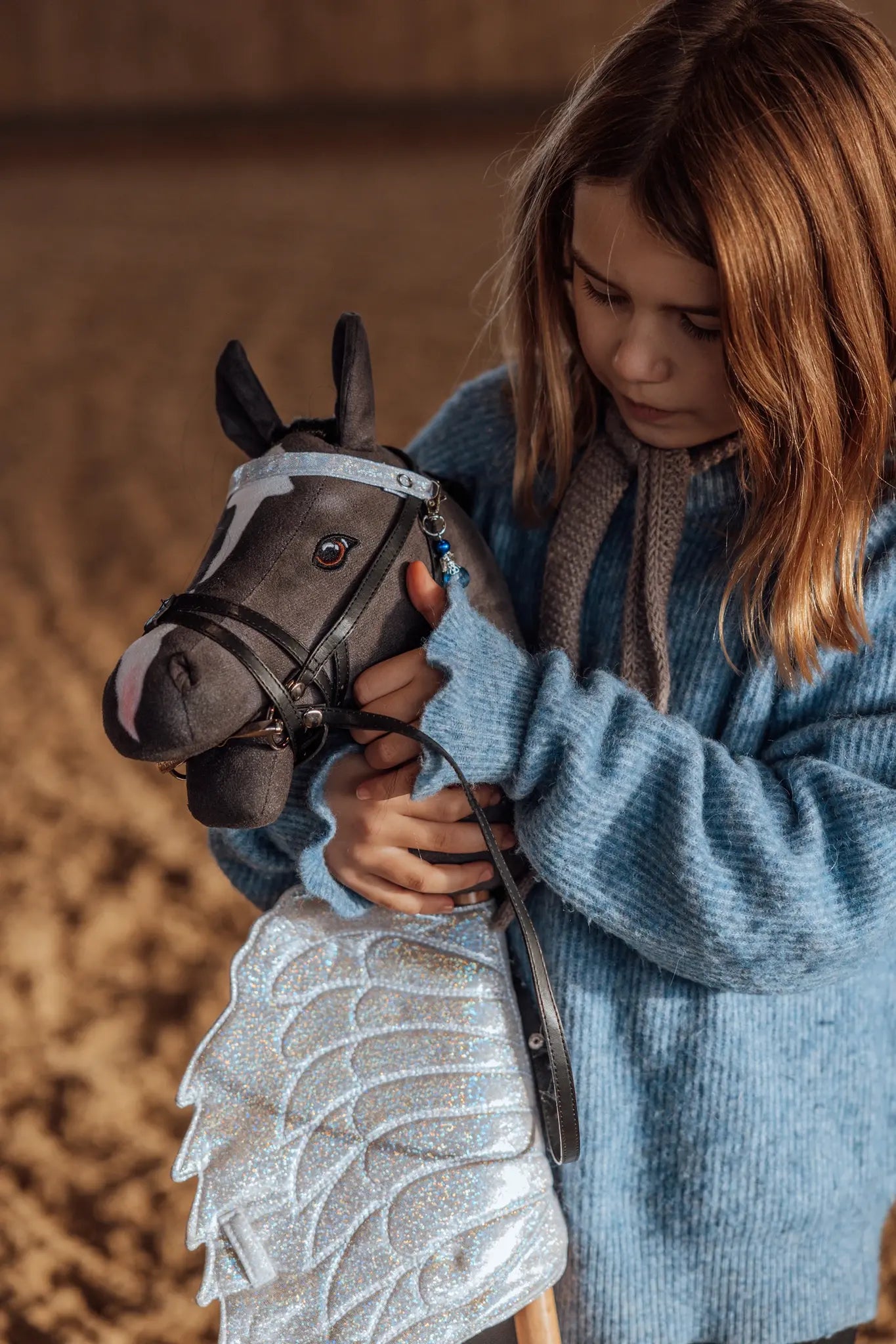 Byastrup - Glitterset dekje met Sleutelhanger